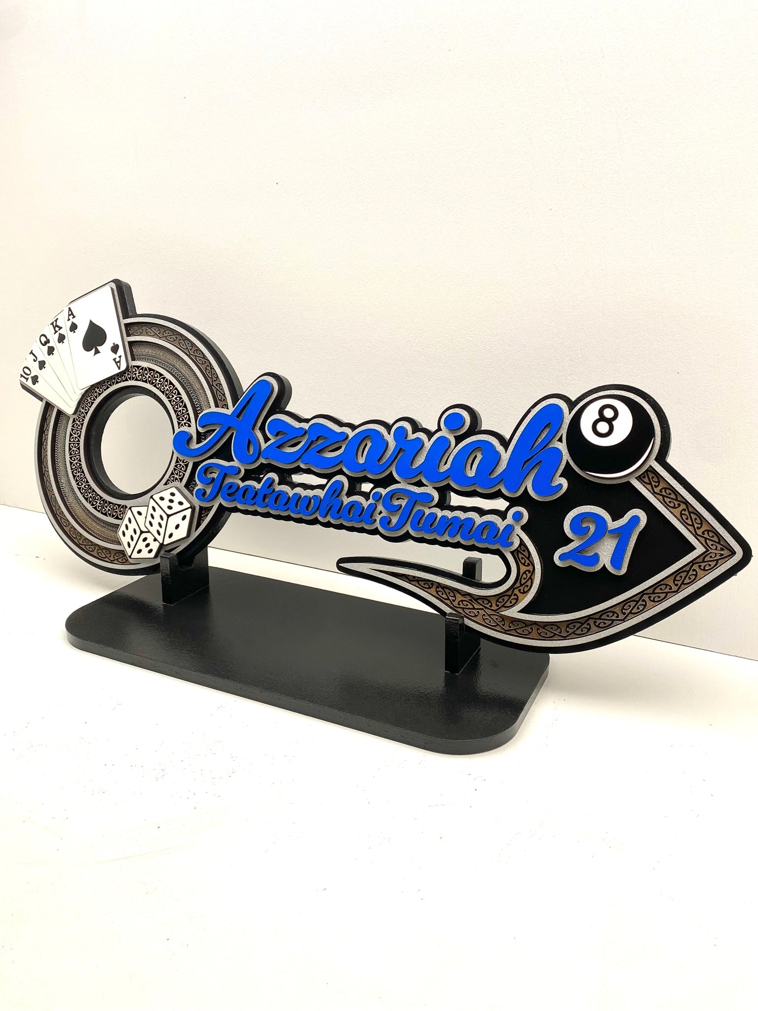AU - 21st Key 8 Ball Poker
