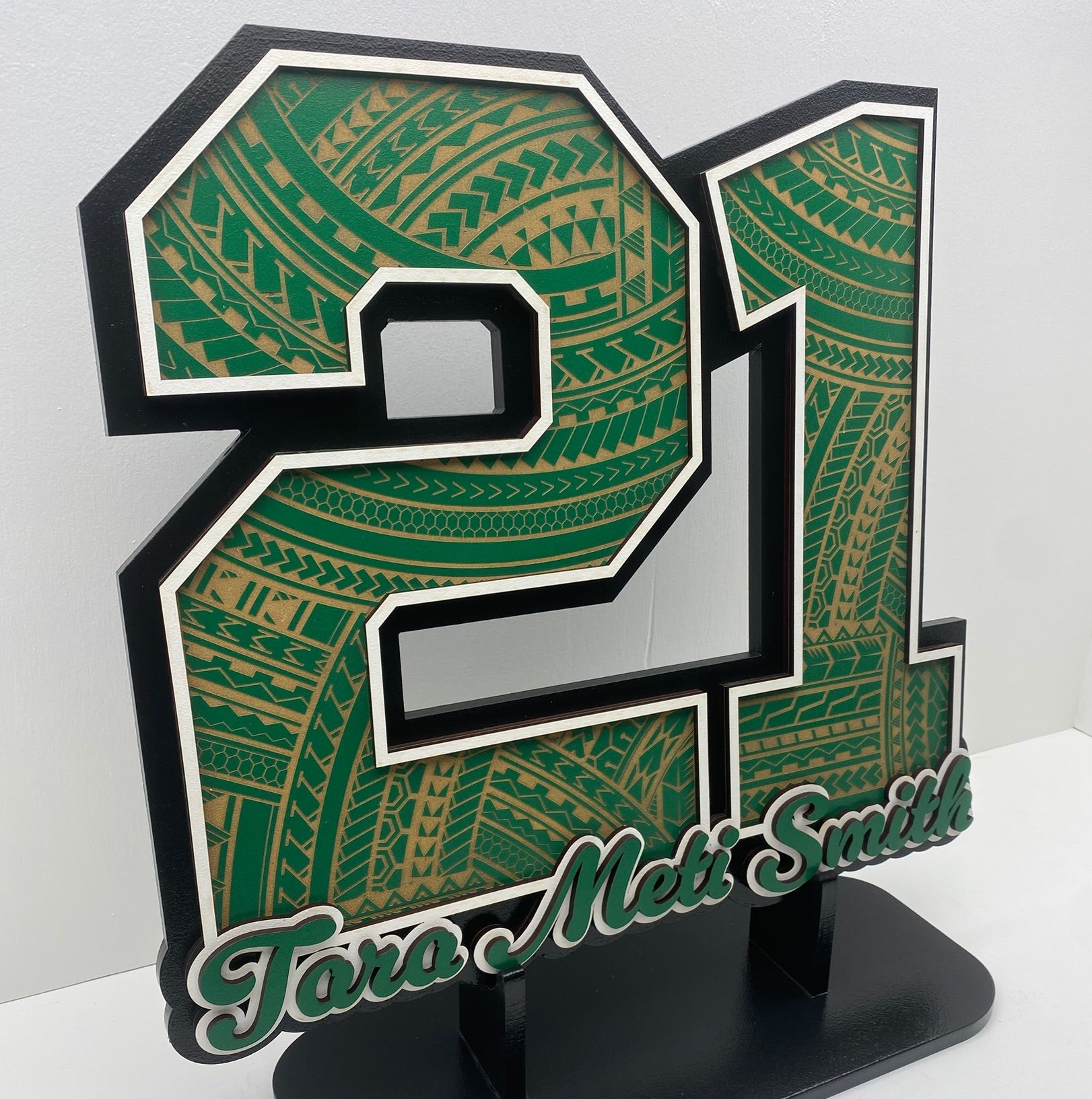 AA - 21 Cook Island Number Plaque