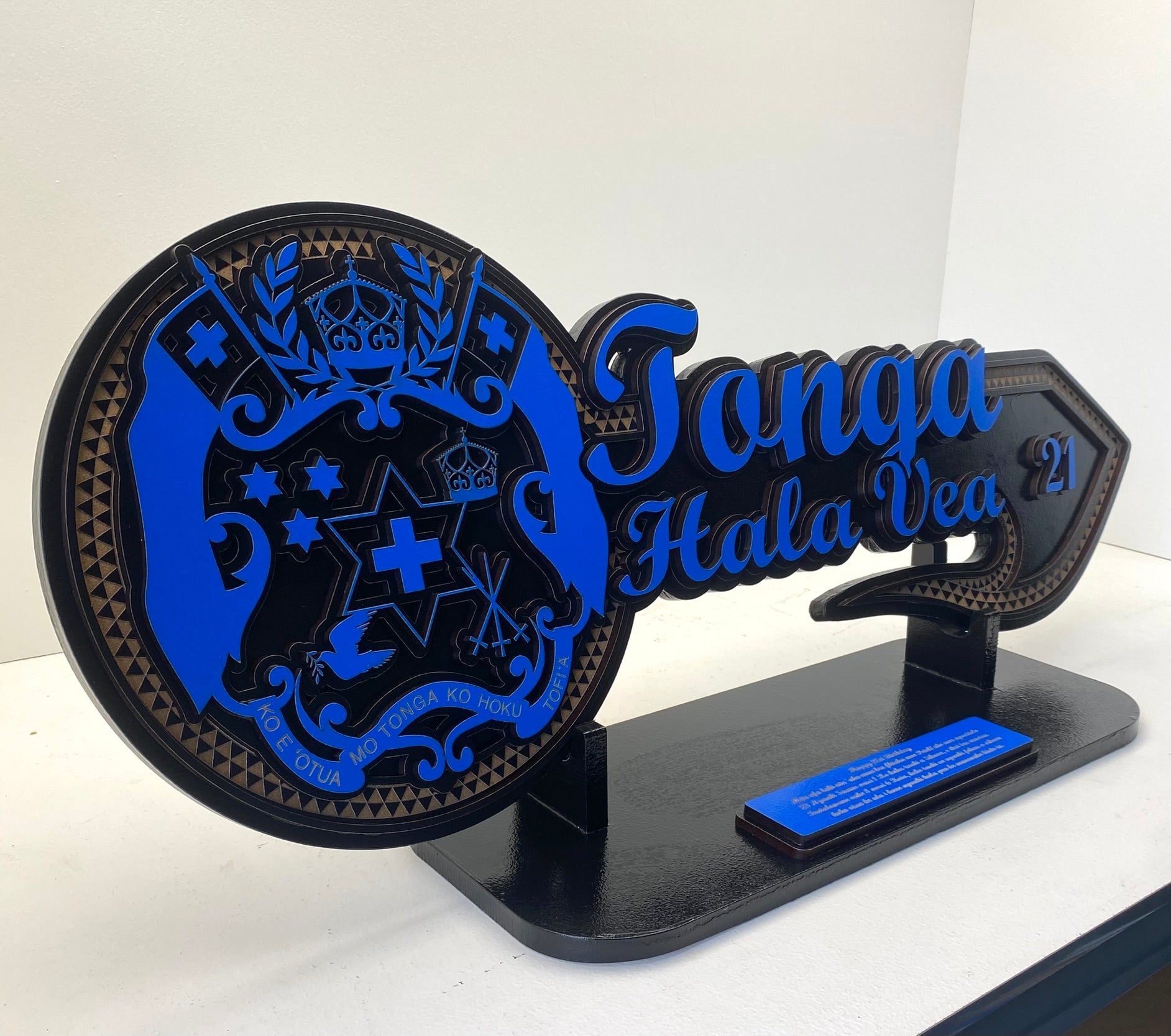 CR - 21st Key Blue Tongan Sila