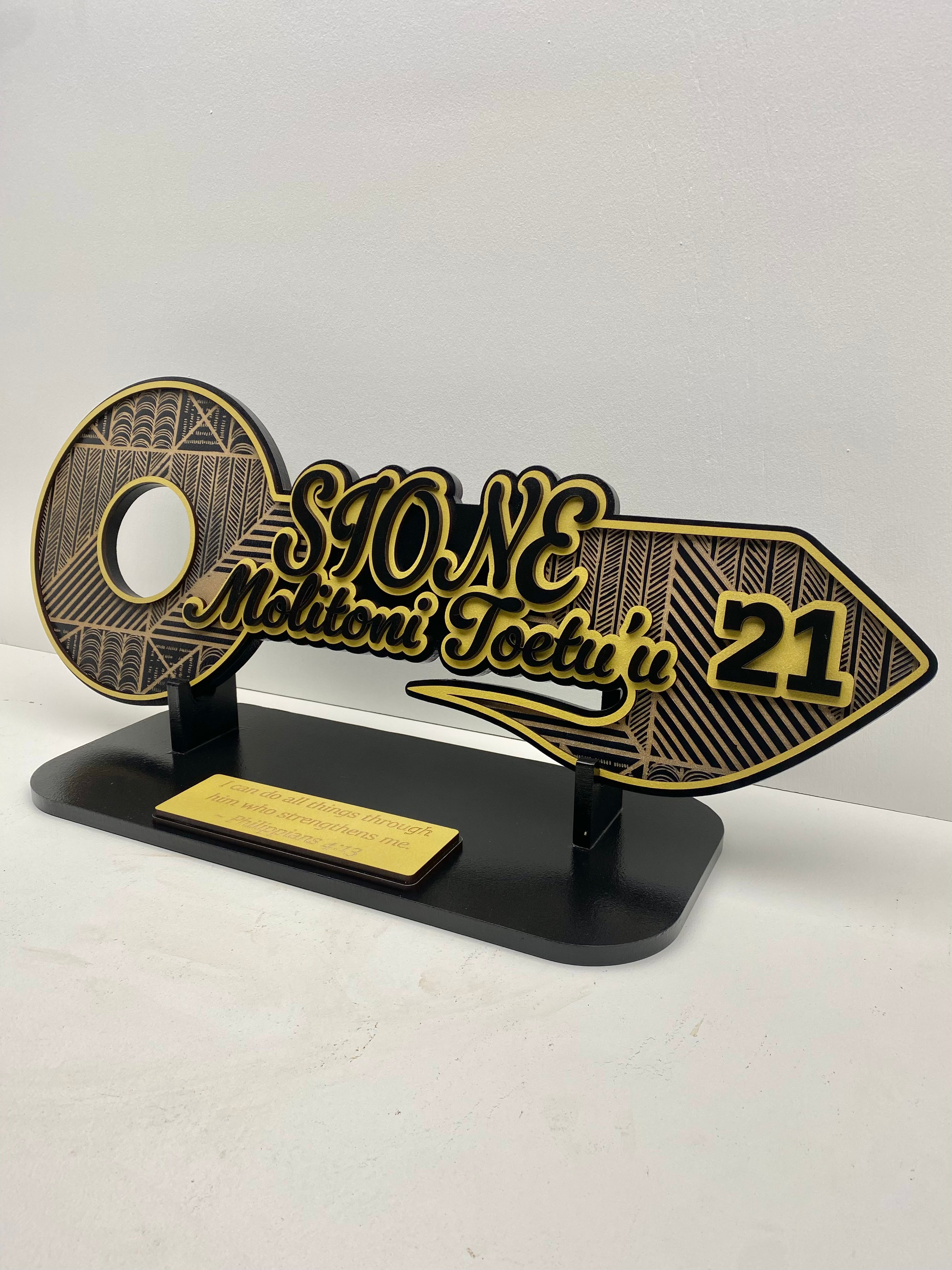 BW - 21st Key Black & Gold Tongan Stealth